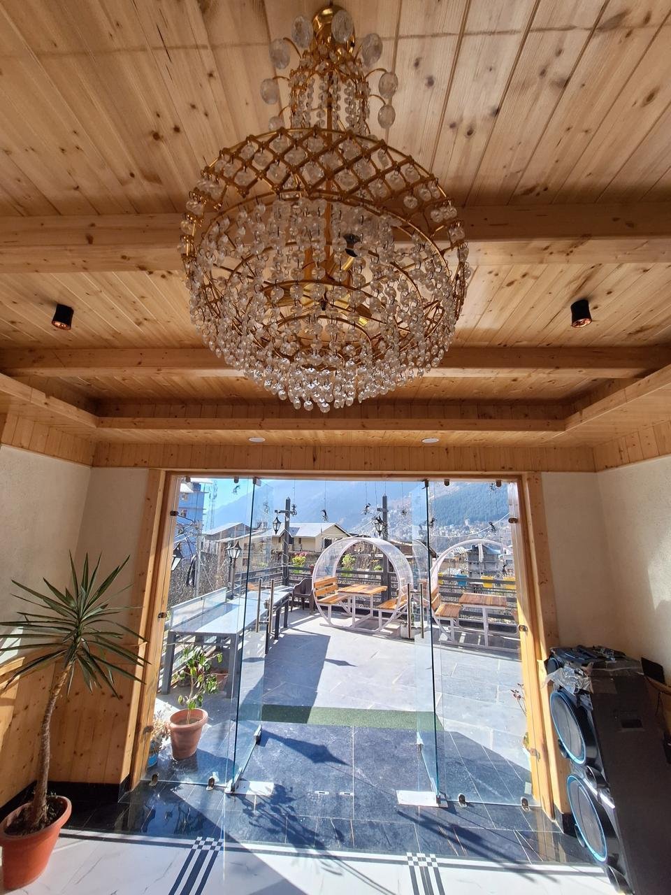 BTH Hotels & Resorts rooftop lounge and reception
